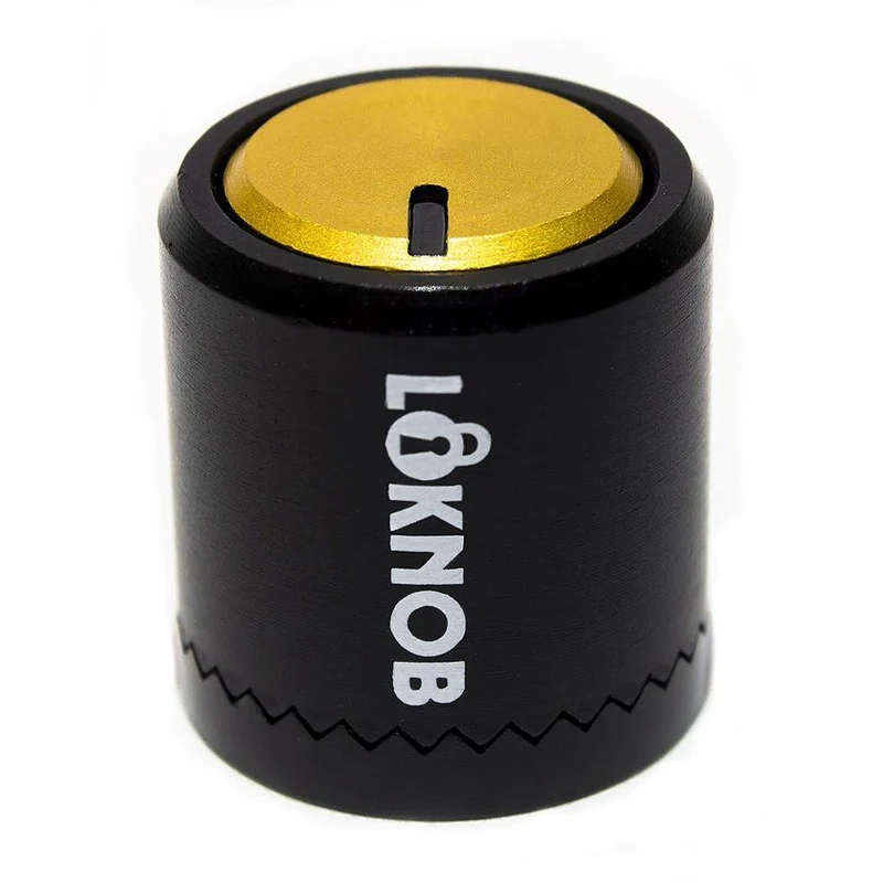 D'Addario LOKNOB Pro Large (Black/Gold)