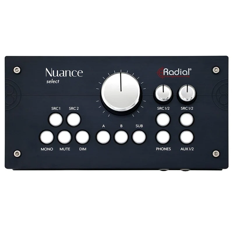 Radial Nuance Select Studio Monitor Controller Matched Attenuation Technology