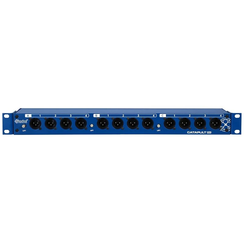 Radial Catapult RX Cat 5 Rack w/ 12 Balanced XLR Outputs