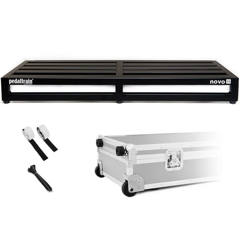 Pedaltrain NOVO 32 Pedalboard with Wheels & Tour Case