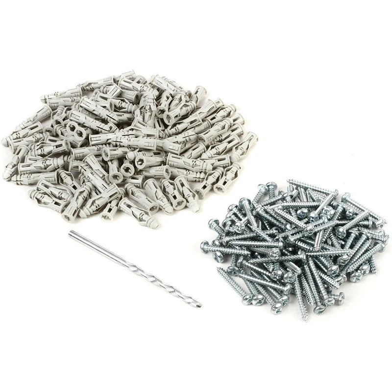Primacoustic Wall Anchor Kit (Cobra Triple Grip Anchors) w/ Masonry Drill Bit 100-Pack