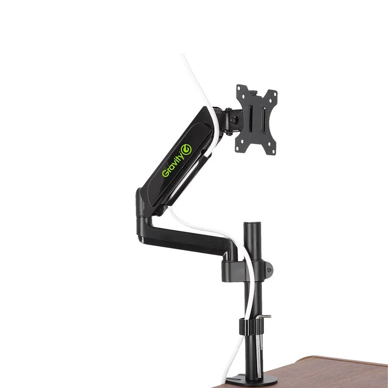 Gravity GSA6131B Monitor Tabletop Mount w/ Swivel Arm