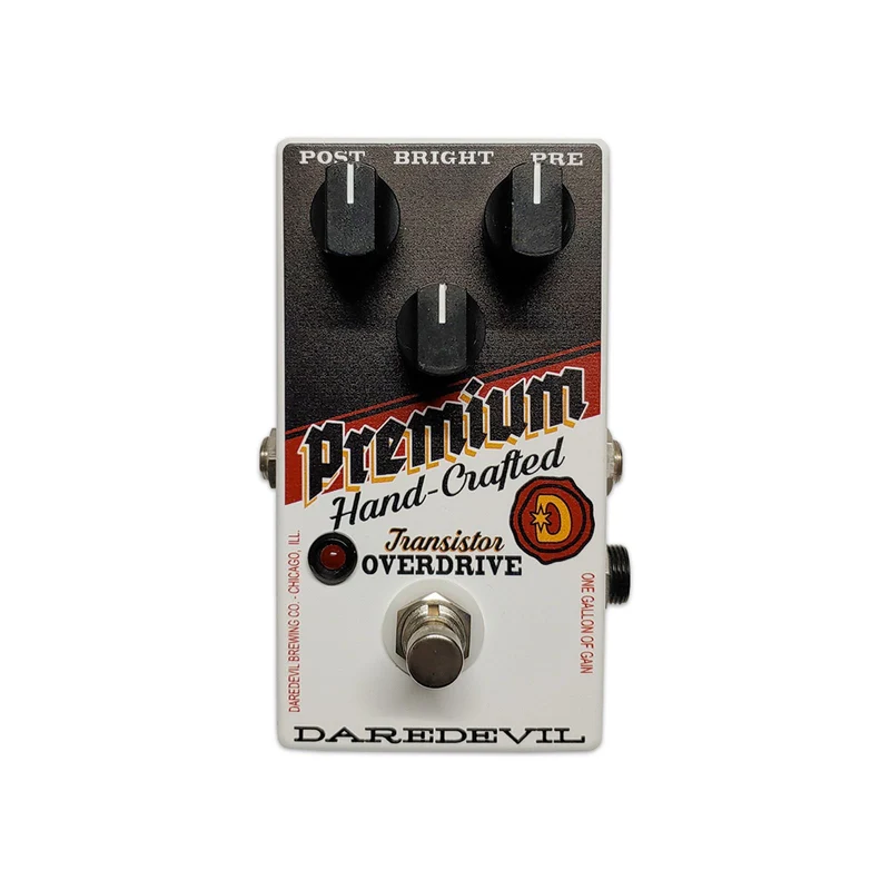 Daredevil Premium Overdrive Guitar Effect Pedal