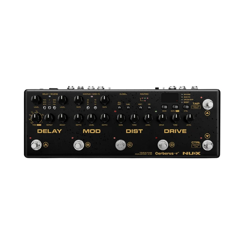 NUX NME3 Cerberus Integrated MultiEffects Controller Guitar Pedal