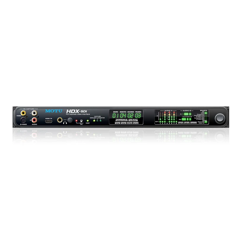 MOTU HDXSDI Analog Video Interface w Thunderbolt