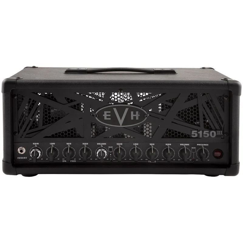 EVH 5150 III 50S 6L6 50 Watt Stealth Head (Black)