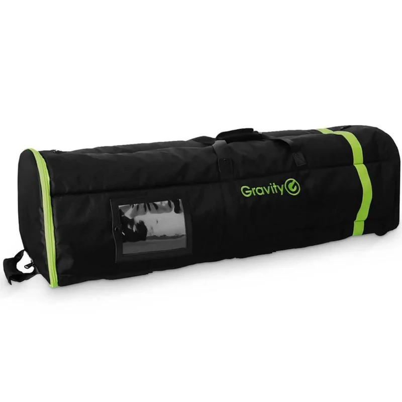 Gravity GTBGMS6 Touring Transport Bag for 6 Mic Stands w/ Wheels