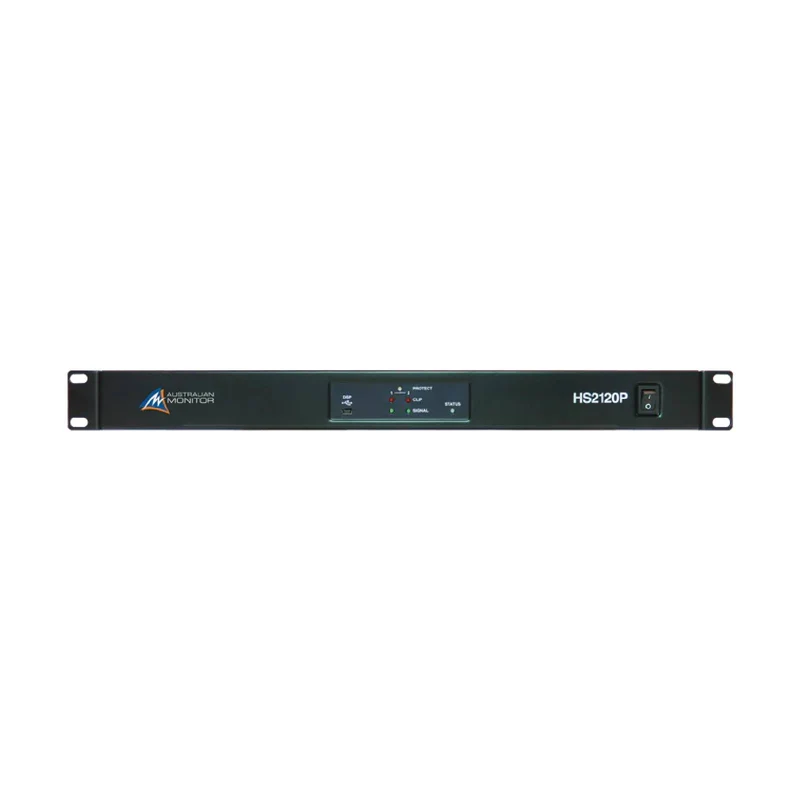 Australian Monitor HS2120P DualChannel Power Amplifier with DSP
