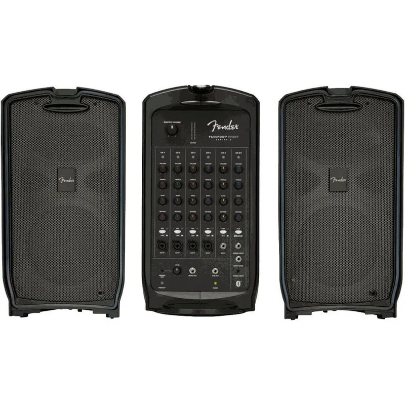 Fender Passport Event S2 - 7 Channel Portable PA System w/ Bluetooth (375 Watts)