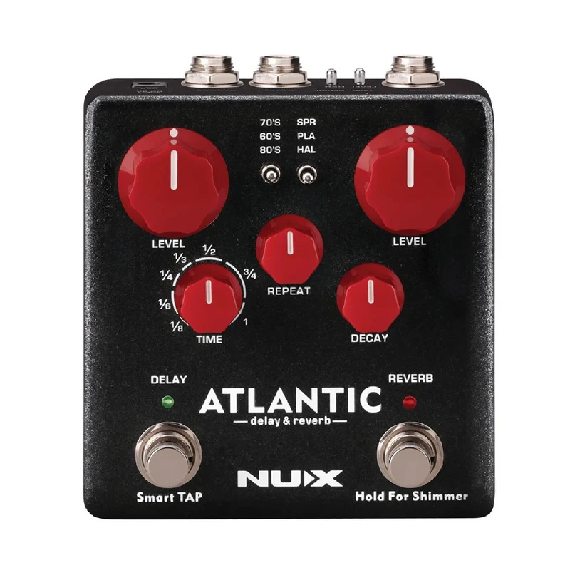 NUX Atlantic DelayReverb Guitar Effect Pedal