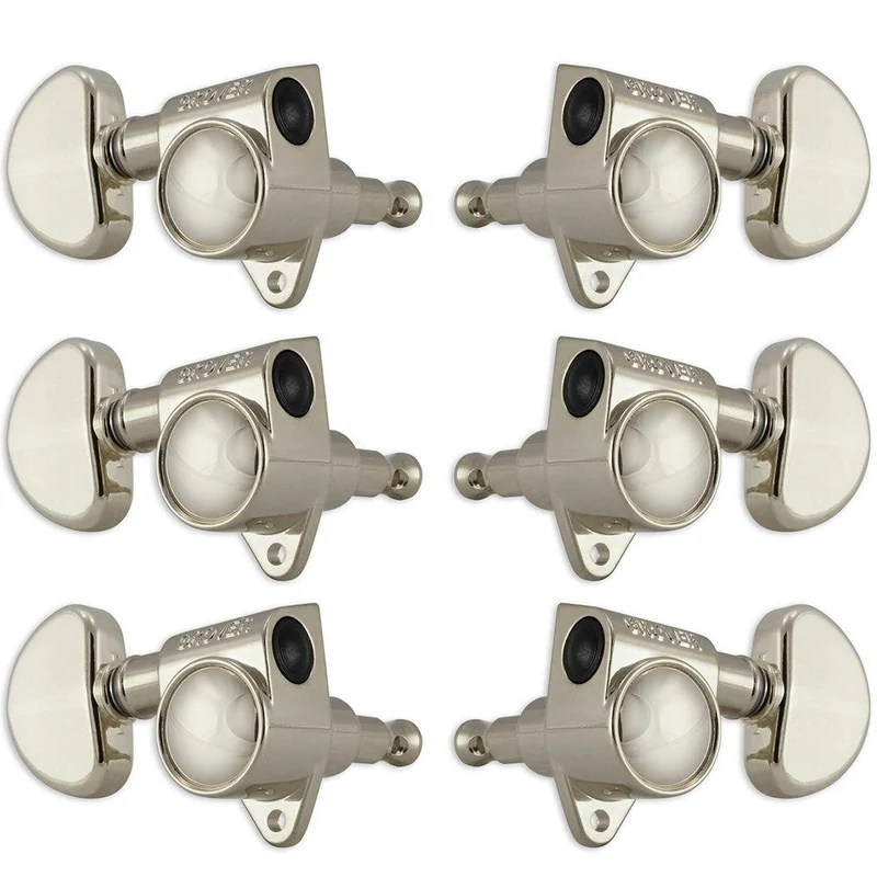 Grover 102-18N Original Rotomatic Tuning Keys w/ 18:1 Gear Ratio (6) (Nickel)
