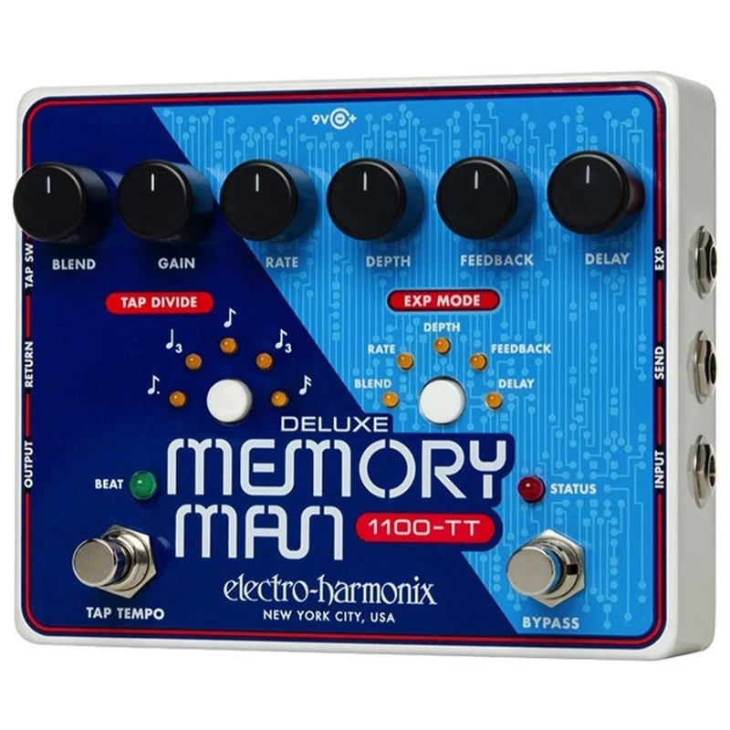Electro Harmonix Deluxe Memory Man 1100TT Delay Pedal
