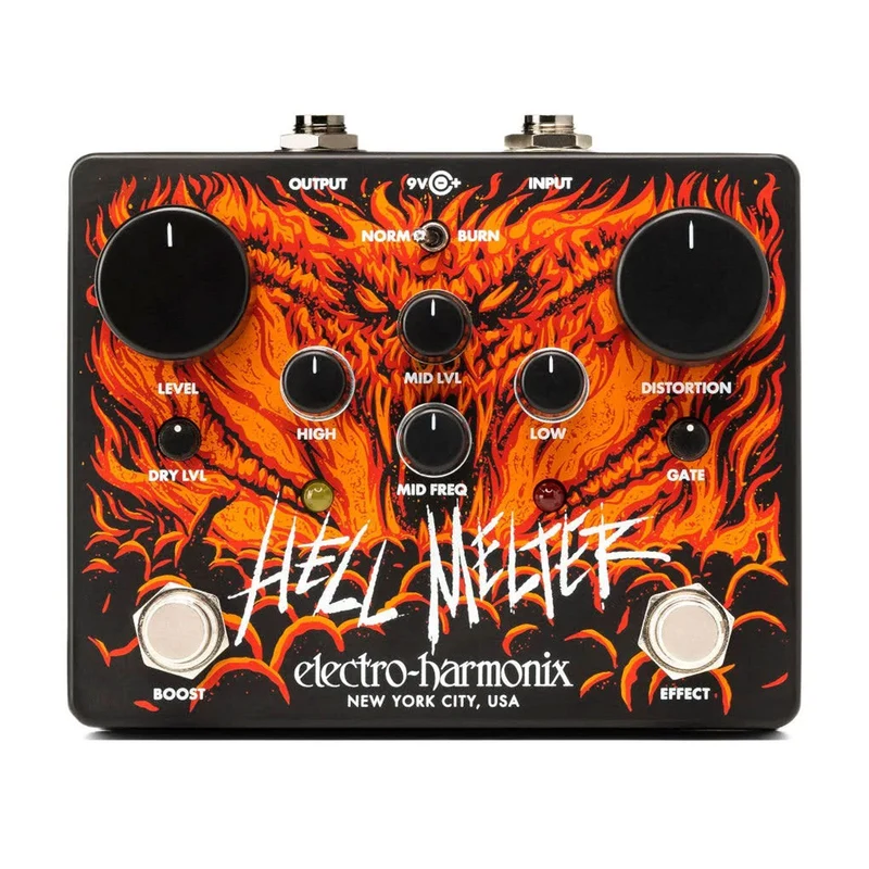 Electro Harmonix Hell Melter Chainsaw Distortion Pedal