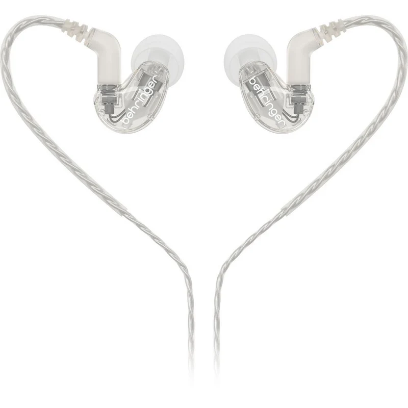 Behringer SD251-CL Pro In-Ear Studio Earphones (Clear)