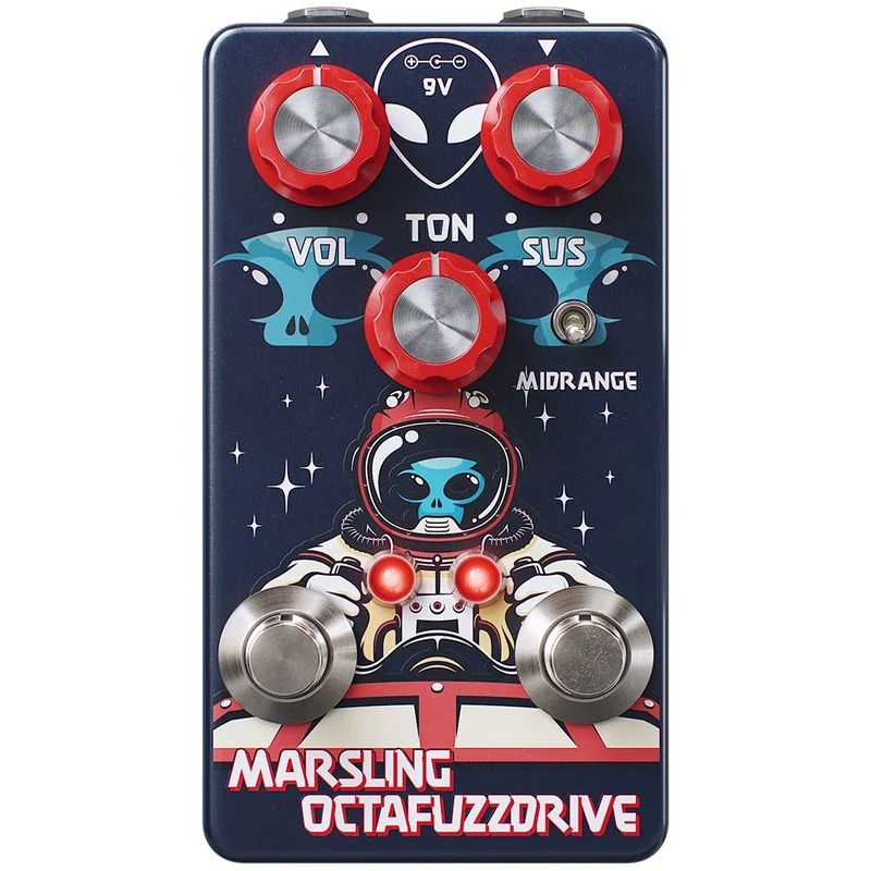 Interstellar Audio Machines Marsling Octafuzzdrive Octave Fuzz Drive Pedal