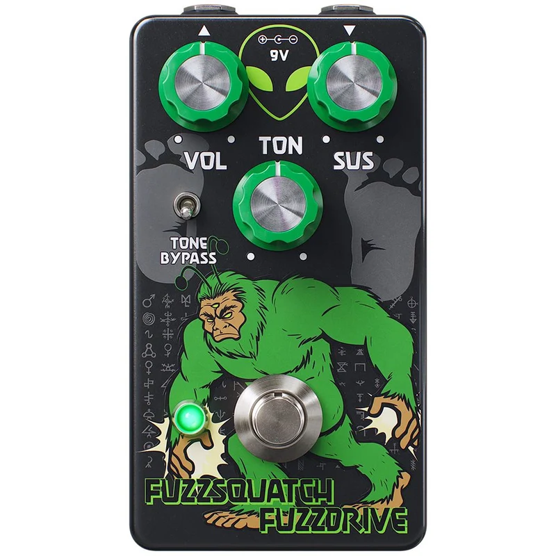 Interstellar Audio Machines Fuzzsquatch Fuzzdrive OP-Amp Fuzz Drive Pedal