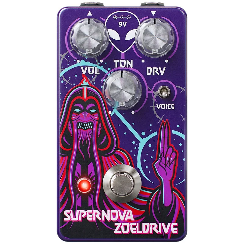 Interstellar Audio Machines Supernova Zoeldrive Tweed Overdrive Boost Pedal