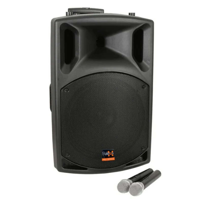 E-lektron SL30-M 12" Portable Bluetooth TWS Speaker w/ 2 x UHF Wireless Microphones