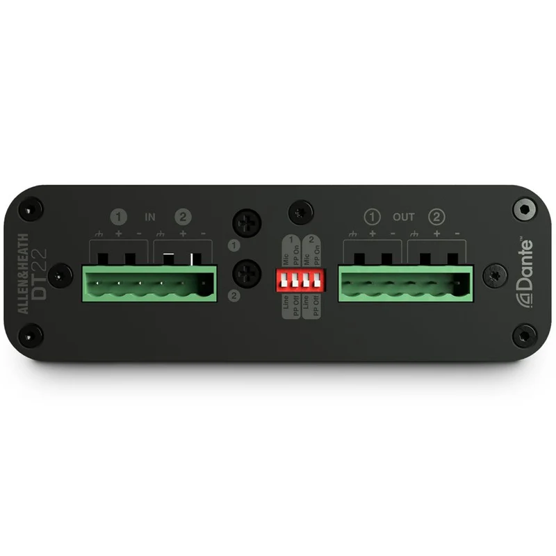 Allen & Heath DT22-M 2X2 Dante Interaface inc Mount