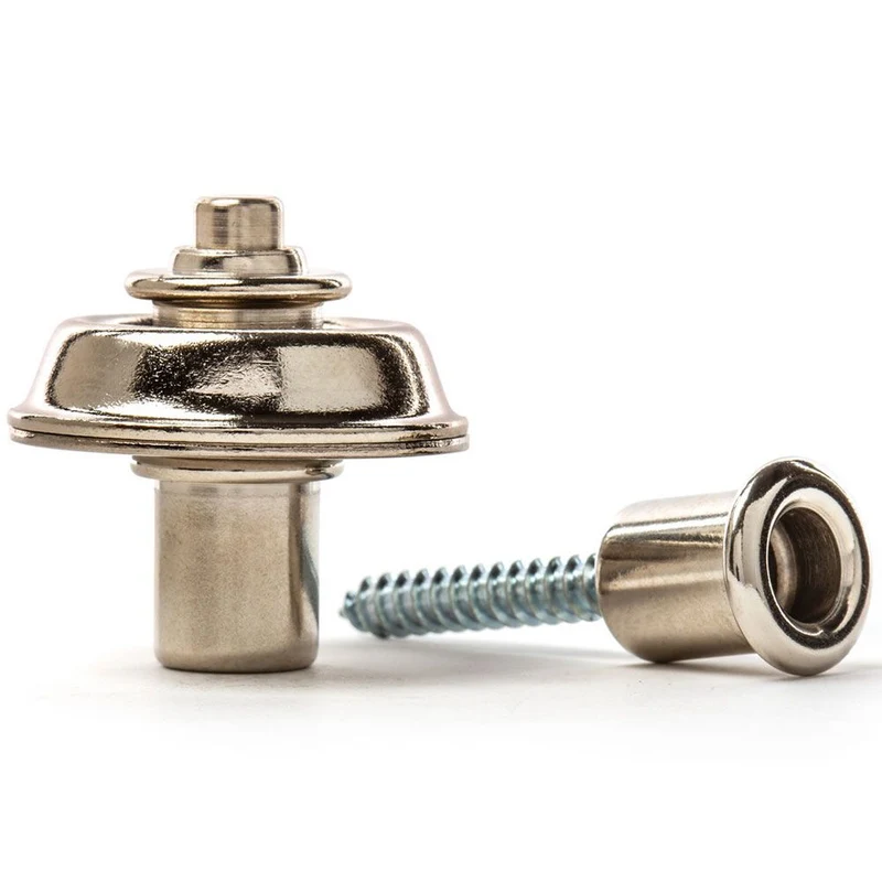 Dunlop SLS1401N Straplok Strap Retainers Flush Mount (Nickel)