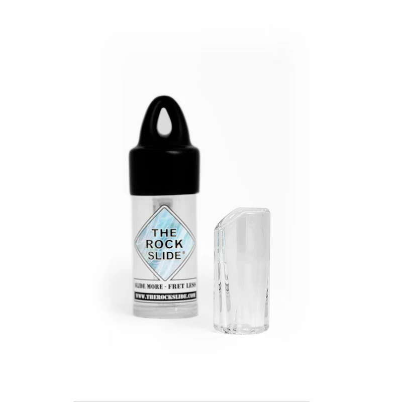 Rock Slide GRS-MC Medium Moulded Glass Guitar Slide Clear