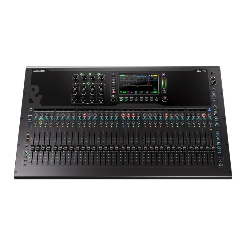 Allen & Heath Qu-7D Compact 38 In 24 Out 96K Digital Mixer w/ 33 Faders & DANTE