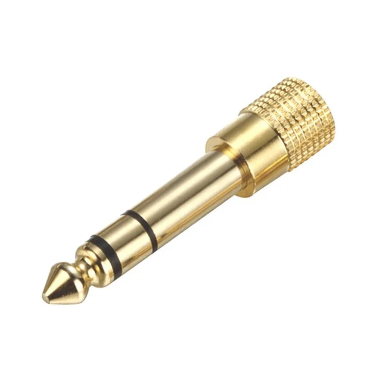 Intune Headphone Adaptor 1/4" TRS Jack Male to 1/8" TRS Jack Female No Thread