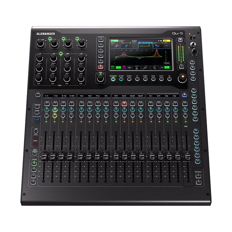 Allen & Heath Qu-5 38-In/24- Out 96K Digital Mixer