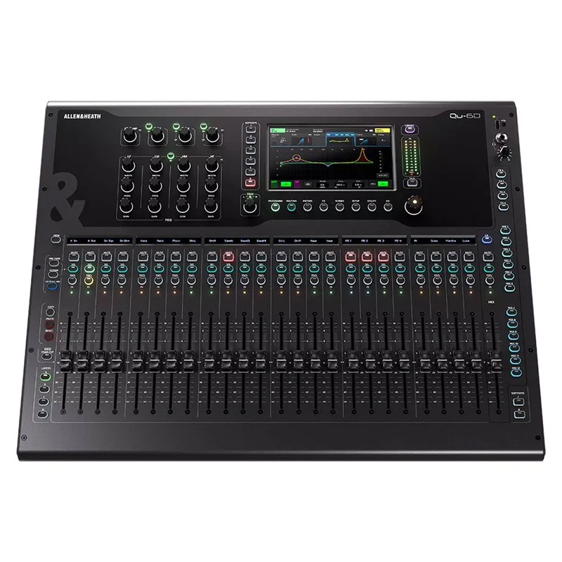 Allen & Heath Qu-6D 38-In/24- Out 96K Digital Mixer w/ 25 Faders & DANTE