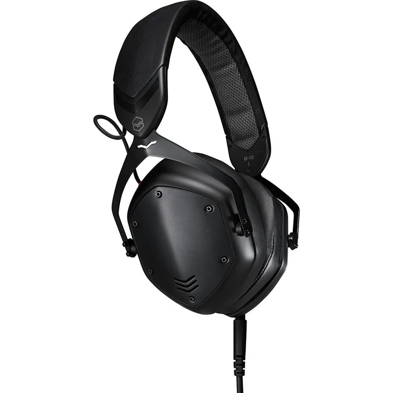 V-Moda M10 Over Ear DJ Headphones w/ Detachable Cable and Carrying Pouch