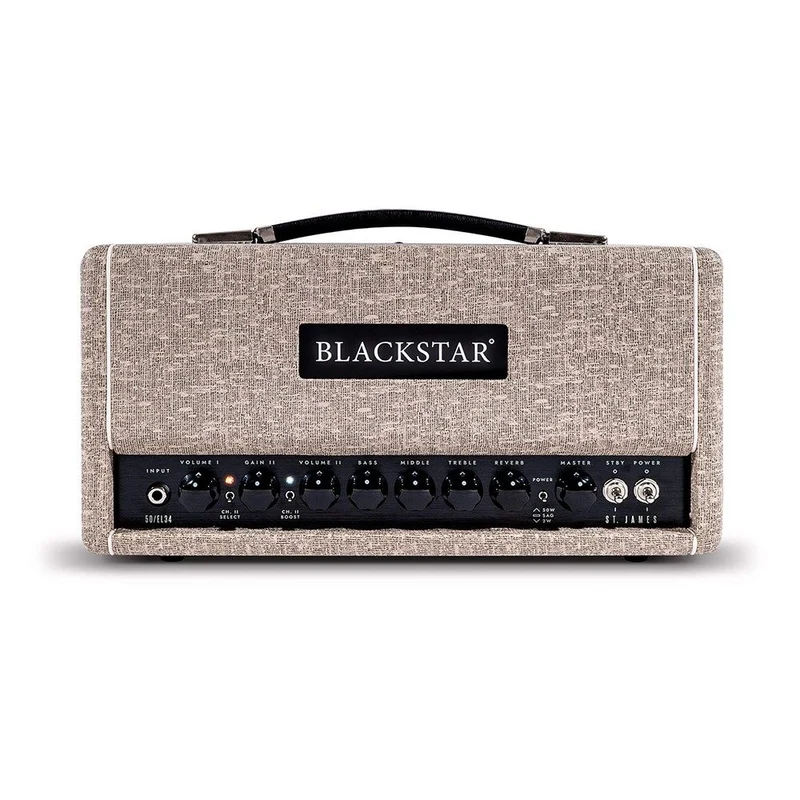 Blackstar St. James 50 EL34 Head 50watt Head (Fawn)