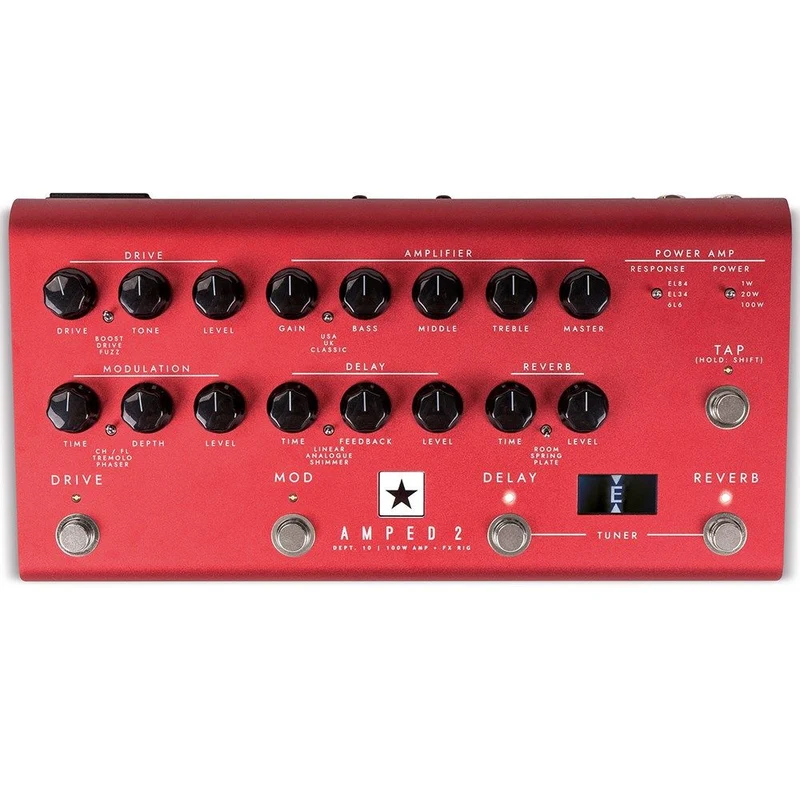 Blackstar Amped 2 Dept. 10 100W Amp Pedal with Multi Effects