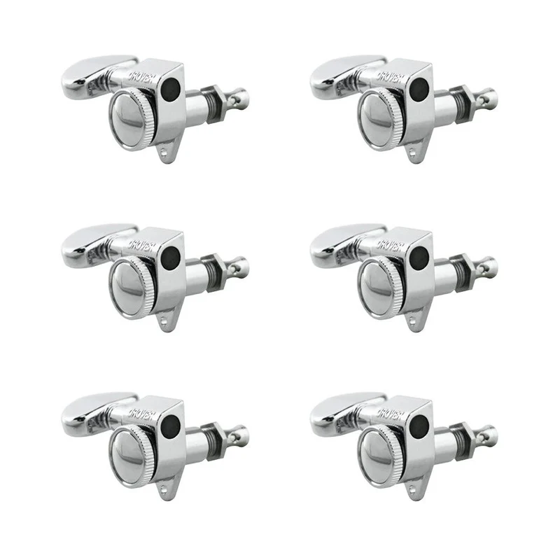 Grover 502C Roto-Grip Locking Rotomatics w/ 18:1 Gear Ratio (6) (Chrome)