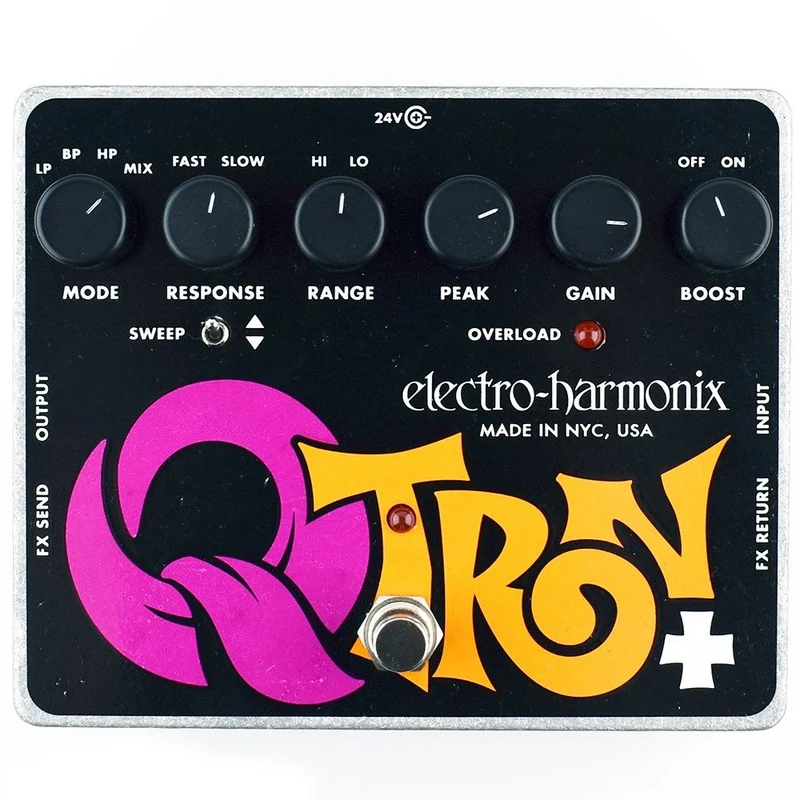Electro Harmonix Q-Tron Plus Envelope Filter w/ FX Loop Pedal