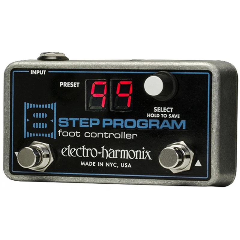 Electro Harmonix 8 Step Program Remote Preset Foot Controller Pedal