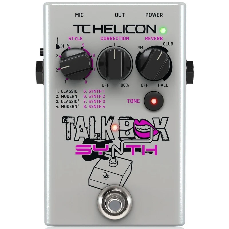 TC Helicon Talkbox Synth Pedal