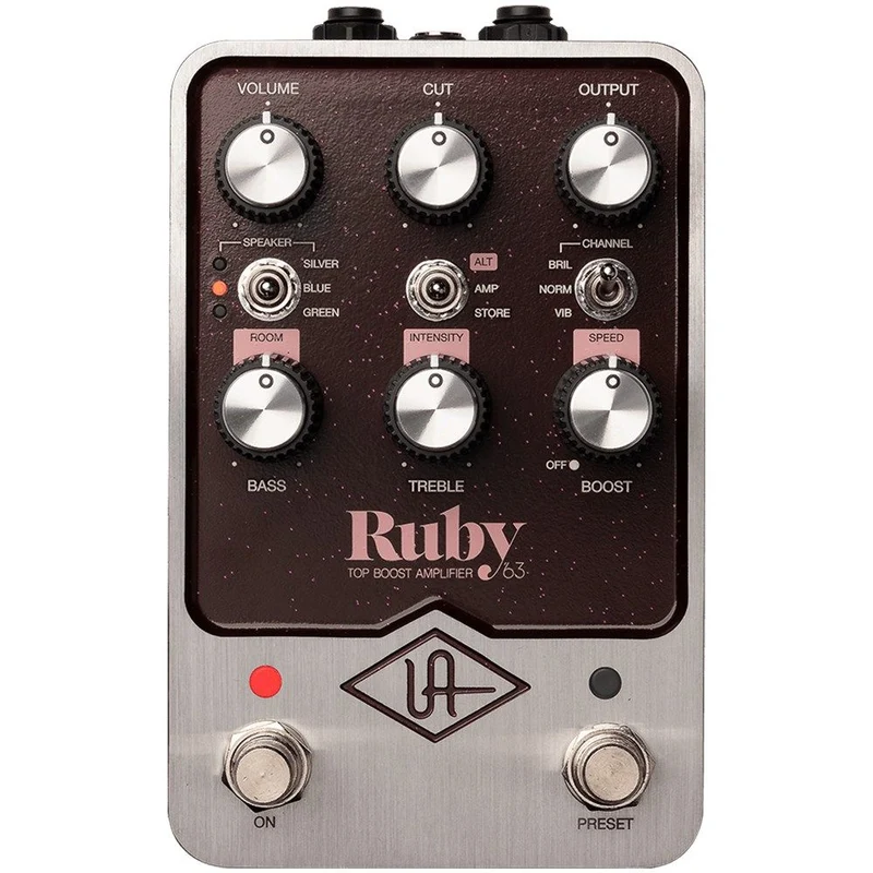 Universal Audio UAFX Ruby '63 Top Boost Amplifier