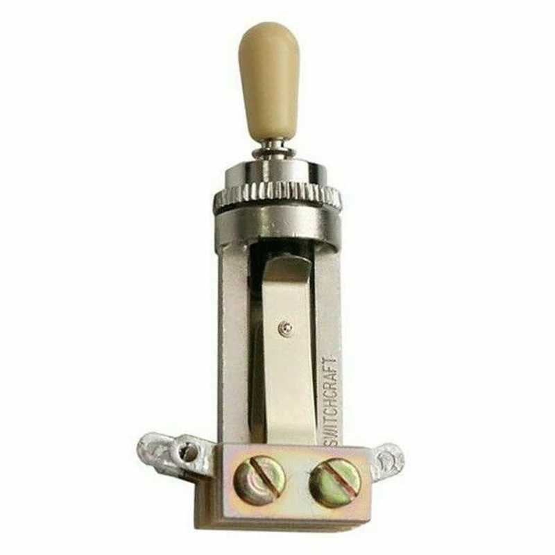 DiMarzio EP1101 Switchcraft 3-Way Toggle Switch - Long (Cream Knob)