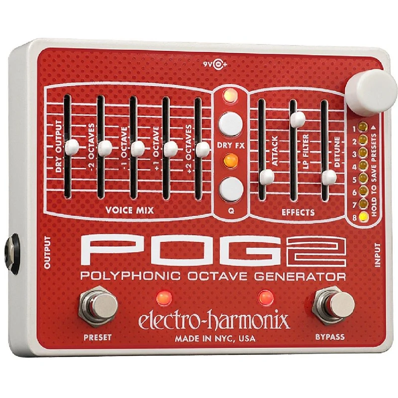 Electro Harmonix POG2 Polyphonic Octave Generator Pedal