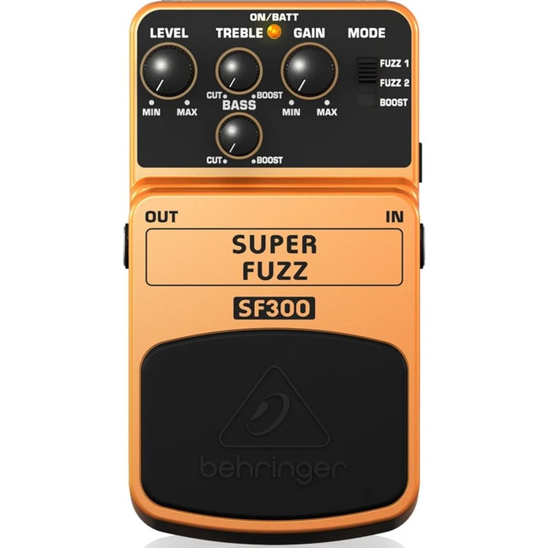 Behringer SF300 Super Fuzz 3-Mode Fuzz Distortion Effects Pedal