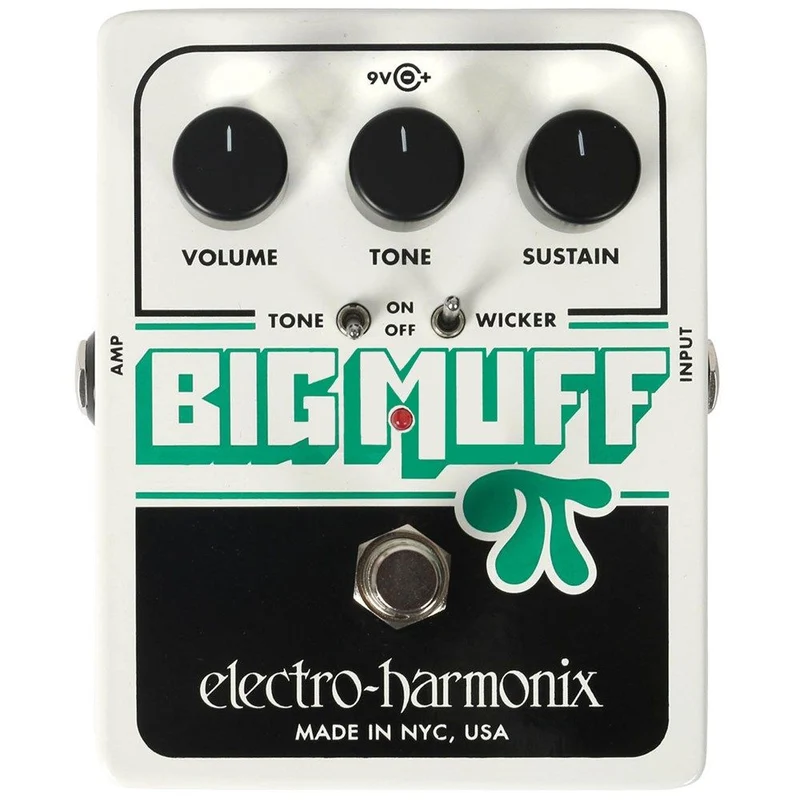 Electro Harmonix Big Muff Pi with Tone Wicker Distortion / Sustainer Pedal