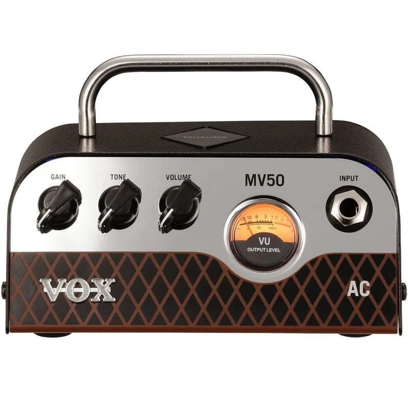 Vox MV50 AC Nutube Class D Mini Guitar Amp Head - 50w-4 Ohm, 25w-8 Ohm, 12.5w-16 Ohms