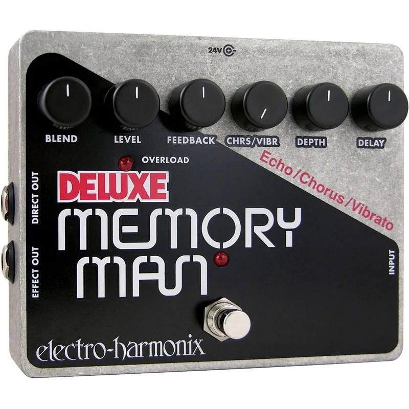 Electro Harmonix Deluxe Memory Man Analog Delay / Chorus / Vibrato Pedal