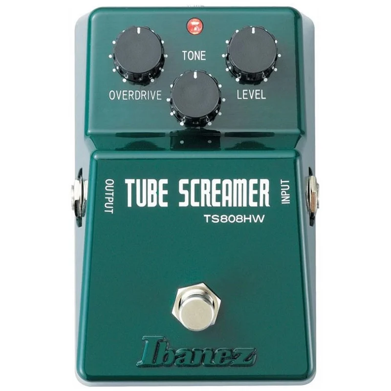 Ibanez TS808HWB Hand-Wired True Bypass Tube Screamer Overdrive Pedal w/ Metal Box
