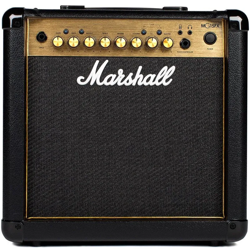 Marshall MG15FX MG Gold 1x8" Solid State Guitar Amp Combo w/ FX 15w