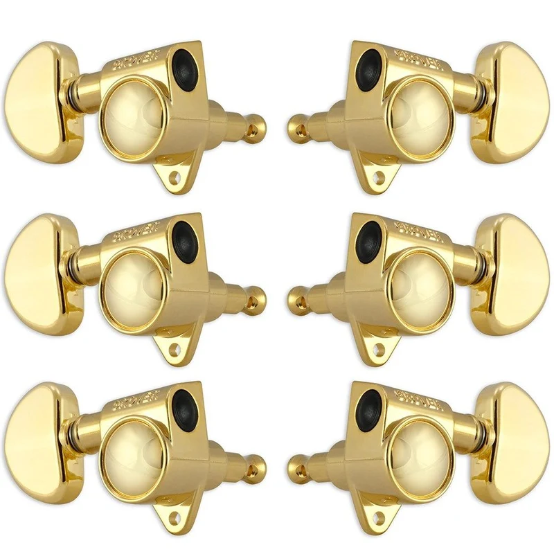 Grover 104-18G Original Rotomatic Tuning Keys w/ 18:1 Gear Ratio (6) (Gold)