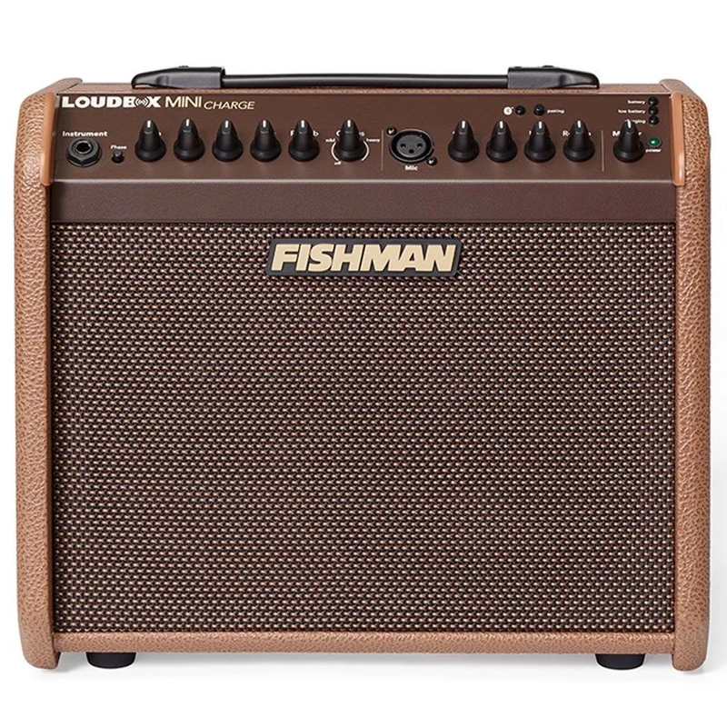 Fishman Loudbox Mini Charge Battery Powered Acoustic Amp w/ Reverb, Chorus & Bluetooth