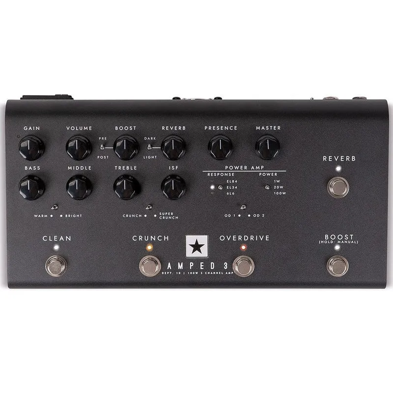 Blackstar Amped 3 Dept. 10 100W High Gain Amp Pedal