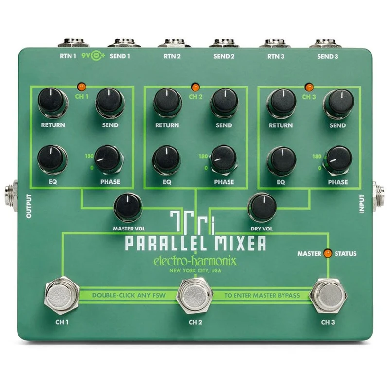 Electro Harmonix Tri Parallel Mixer Effects Loop Mixer/Switcher
