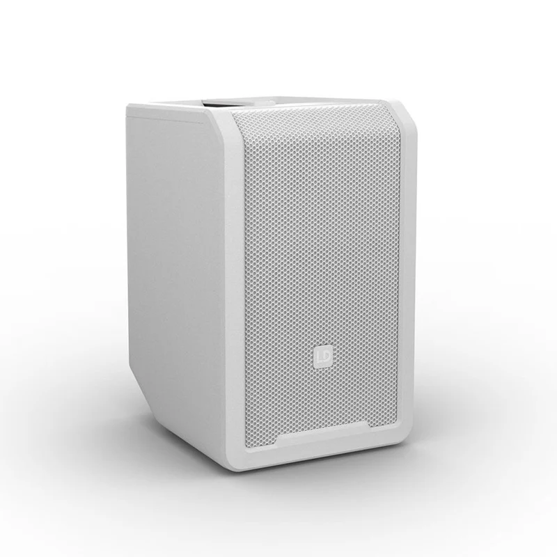 LD Systems ANNY8 Portable Battery-Powerered Loudspeaker w/ Mixer & Bluetooth (White)